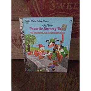Walt Disney's Favorite Nursery Tales | Little Golden Book | VINTAGE 1974 2ND